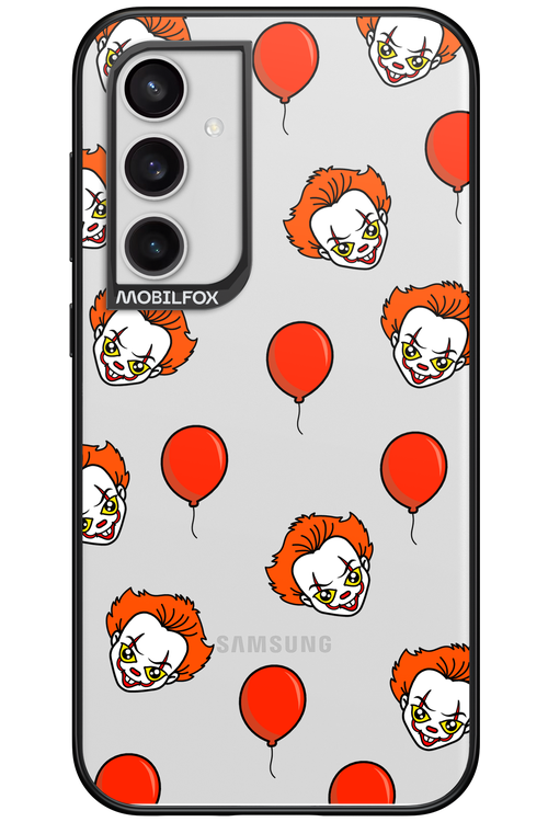 Mystery Clown (Transparent) - Samsung Galaxy S23 FE