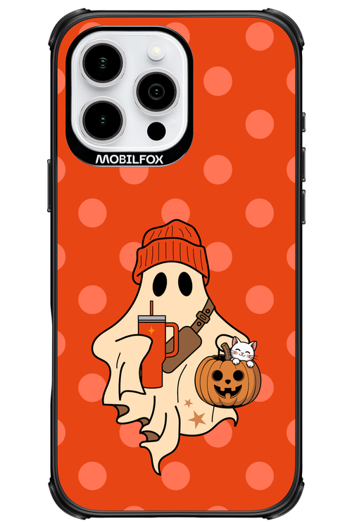 Ghost Girl (Orange) - Apple iPhone 16 Pro Max