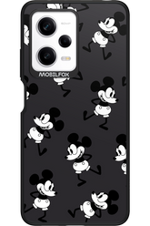 Iconic Mouse (antracite pattern) - Xiaomi Redmi Note 12 Pro 5G