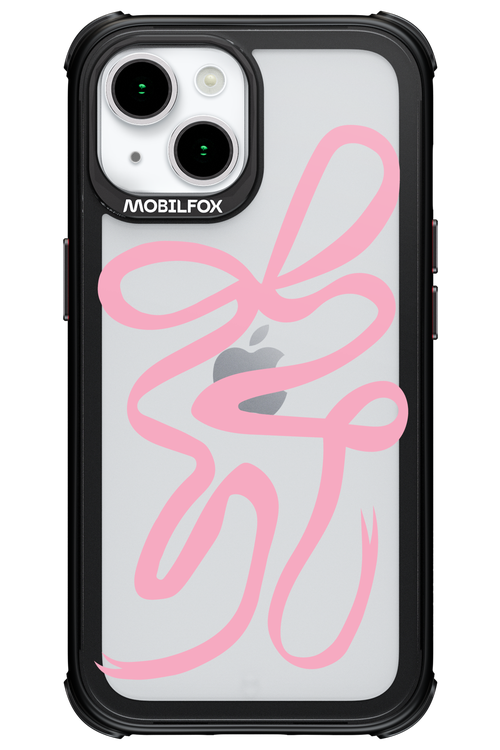 Pink Bow - Apple iPhone 15