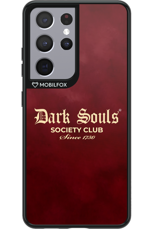 Dark Souls (Burgundy) - Samsung Galaxy S21 Ultra