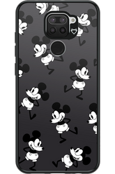 Iconic Mouse (antracite pattern) - Xiaomi Redmi Note 9