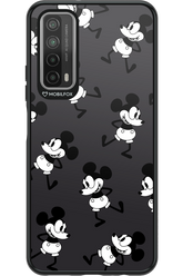 Iconic Mouse (antracite pattern) - Huawei P Smart 2021