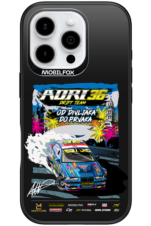 ADRI36 Midnight Drift - Apple iPhone 16 Pro