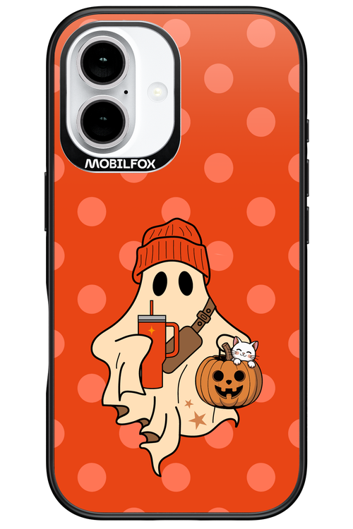 Ghost Girl (Orange) - Apple iPhone 16