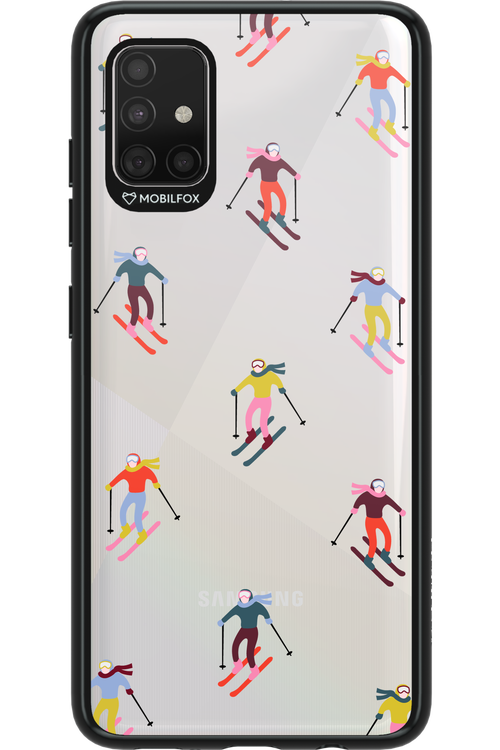 Snow Motion (Transparent) - Samsung Galaxy A51