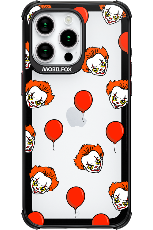 Mystery Clown (Transparent) - Apple iPhone 15 Pro Max