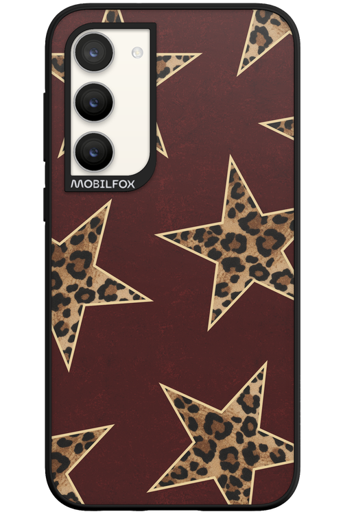 Wild Stars Burgundy - Samsung Galaxy S23 Plus
