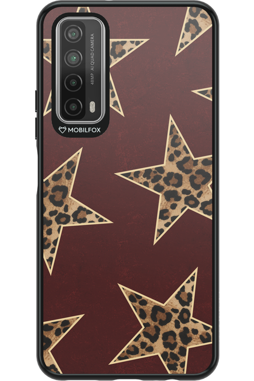 Wild Stars Burgundy - Huawei P Smart 2021