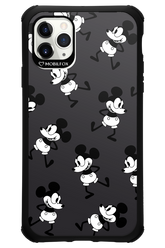 Iconic Mouse (antracite pattern) - Apple iPhone 11 Pro Max