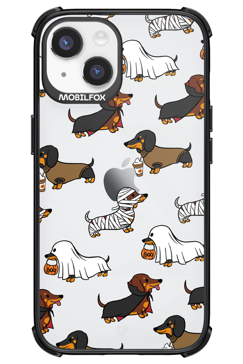 Scary Dachshund (Transparent) - Apple iPhone 14