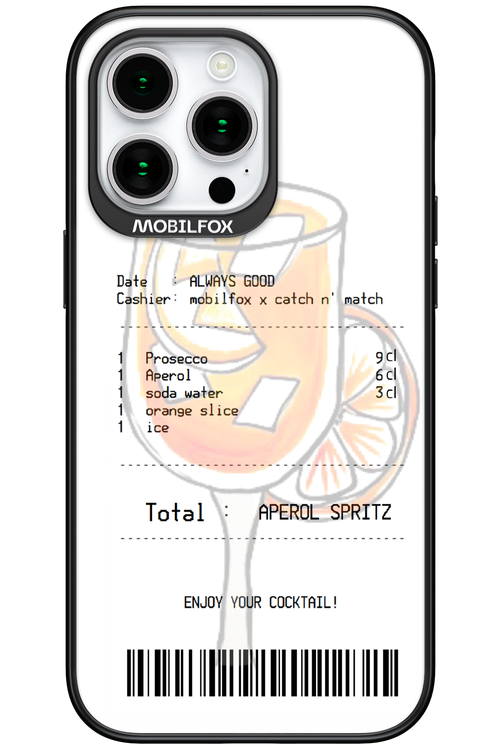 aperol spritz cocktail - Apple iPhone 15 Pro Max