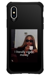 I literally create money - Apple iPhone X