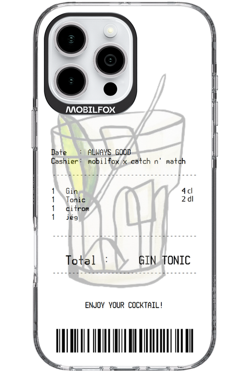 gin tonic - Apple iPhone 16 Pro Max