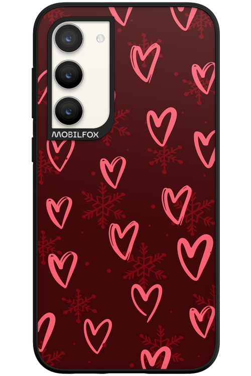 Christmas Hearts - Samsung Galaxy S23 Plus