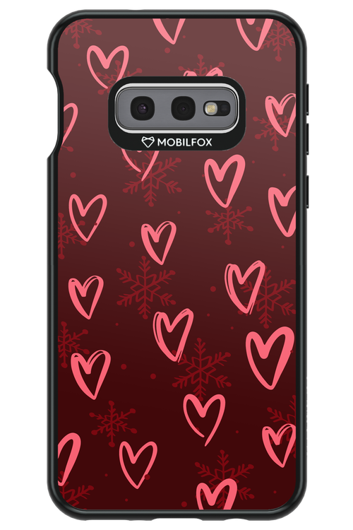 Christmas Hearts - Samsung Galaxy S10e