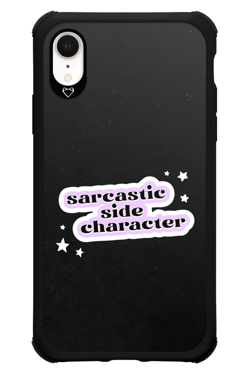 Sarcastic Black - Apple iPhone XR