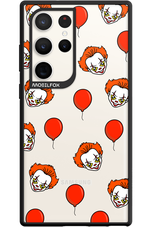Mystery Clown (Transparent) - Samsung Galaxy S23 Ultra