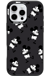 Iconic Mouse (antracite pattern) - Apple iPhone 16 Pro Max