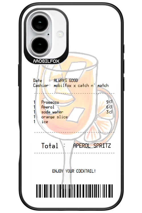 aperol spritz cocktail - Apple iPhone 16 Plus