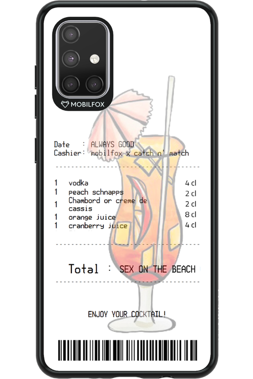 sex on the beach cocktail - Samsung Galaxy A71