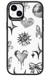 Silver Zone Transparent - Apple iPhone 14 Plus