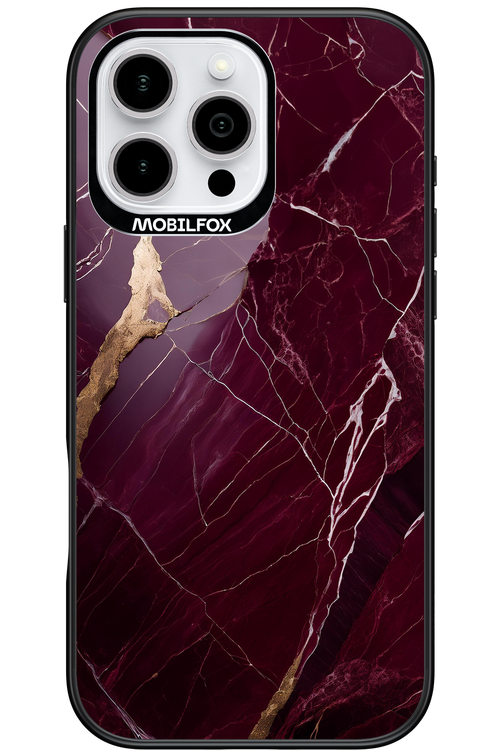 Burgundy Marble - Apple iPhone 16 Pro Max