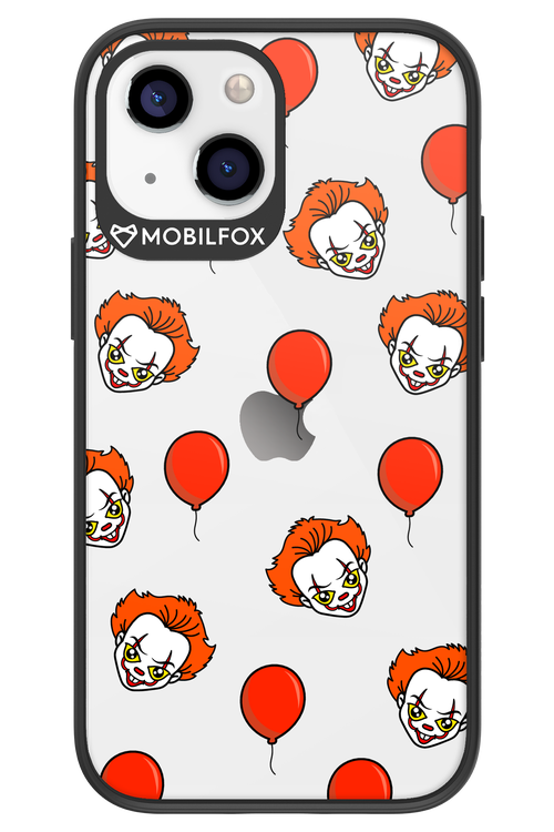 Mystery Clown (Transparent) - Apple iPhone 13 Mini