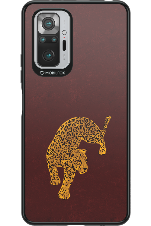 Burgundy Leopard - Xiaomi Redmi Note 10 Pro