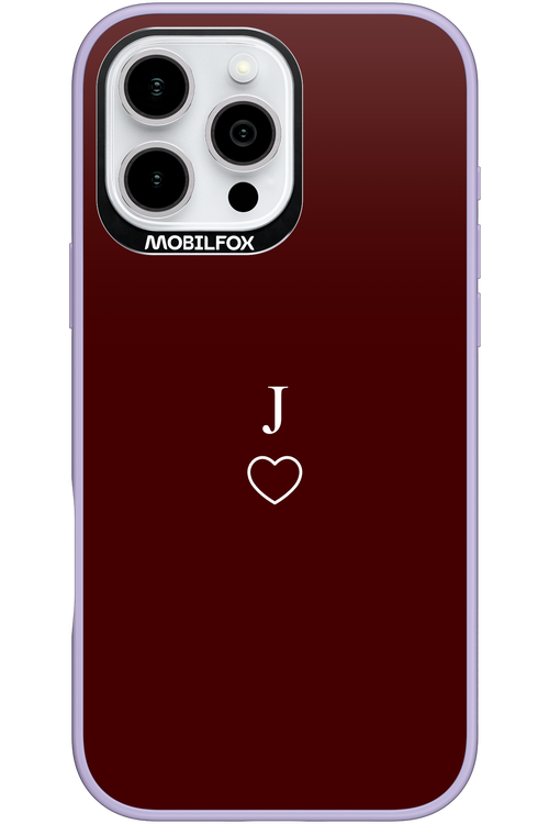 J Burgundia 2.0 - Apple iPhone 16 Pro Max