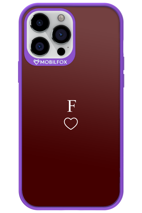 F Burgundia 2.0 - Apple iPhone 13 Pro Max