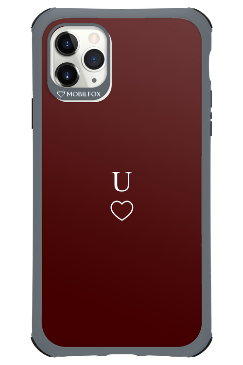 U Burgundia - Apple iPhone 11 Pro Max