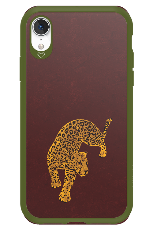 Burgundy Leopard - Apple iPhone XR