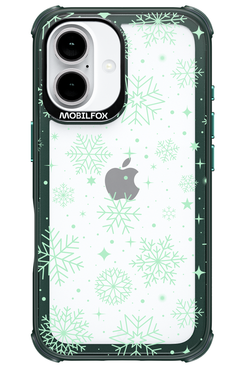Tiffany's Snowflakes - Apple iPhone 16