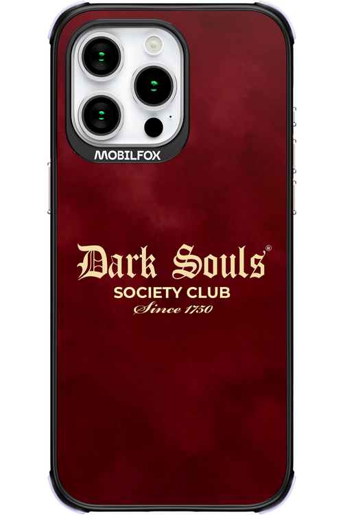 Dark Souls (Burgundy) - Apple iPhone 15 Pro Max