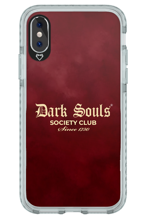 Dark Souls (Burgundy) - Apple iPhone X