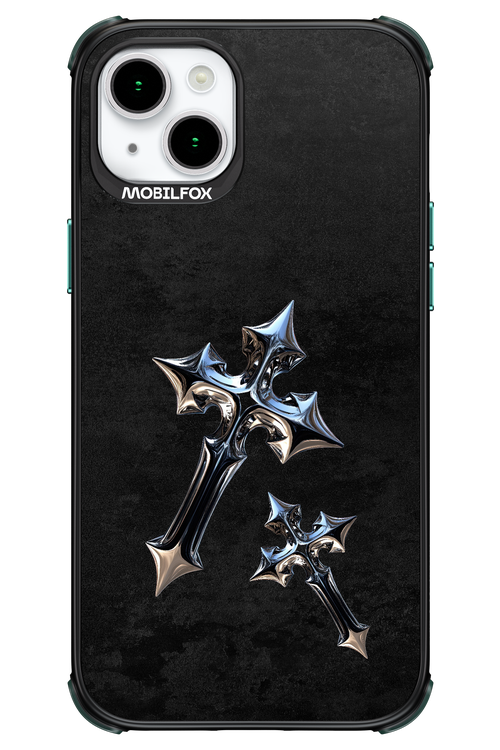 Chrome Crosses - Apple iPhone 15 Plus