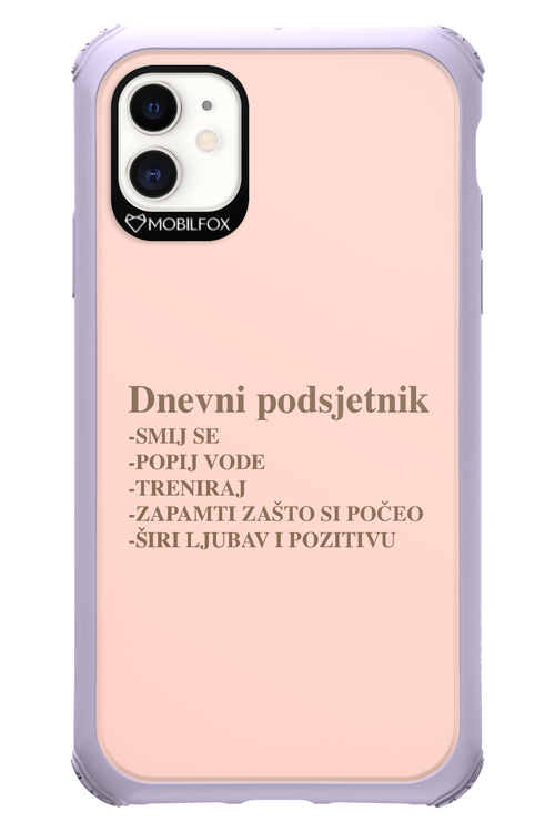 Dnevni Podsjetnik - Apple iPhone 11