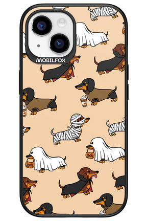 Scary Dachshund - Apple iPhone 15