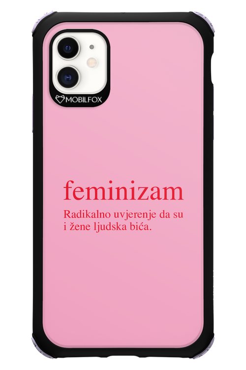 Feminizam Pink - Apple iPhone 11