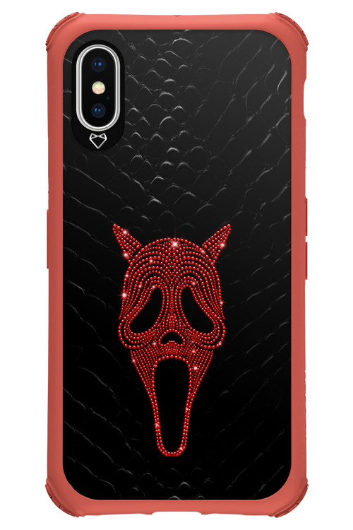 Devil Glitter Ghost - Apple iPhone X