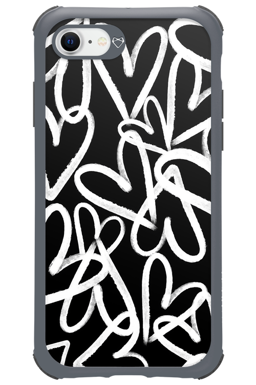 Heart Lines - Apple iPhone 8