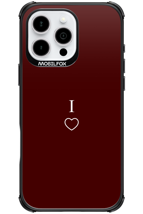 I Burgundia 2.0 - Apple iPhone 16 Pro Max