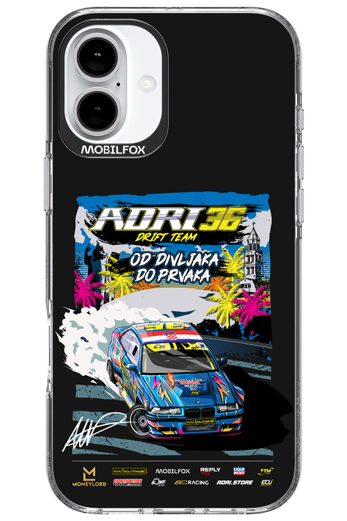 ADRI36 Midnight Drift 2.0 - Apple iPhone 16 Plus
