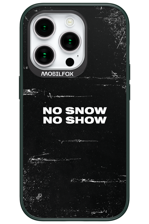 No snow, no show - Apple iPhone 15 Pro