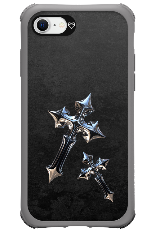 Chrome Crosses - Apple iPhone SE 2022