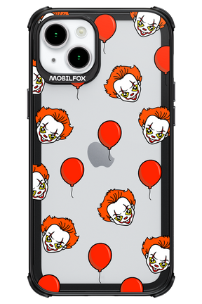 Mystery Clown (Transparent) - Apple iPhone 15 Plus