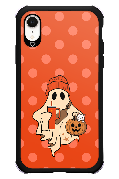 Ghost Girl (Orange) - Apple iPhone XR