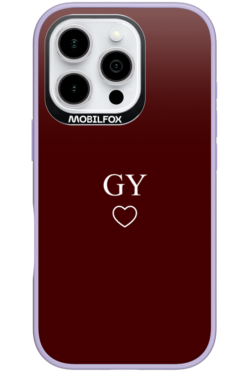 GY Burgundia 2.0 - Apple iPhone 16 Pro