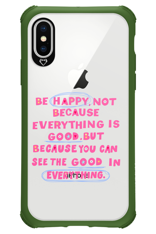 Be Happy - Apple iPhone X